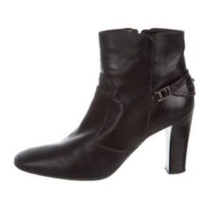 TOD'S Leather Ankle Boots